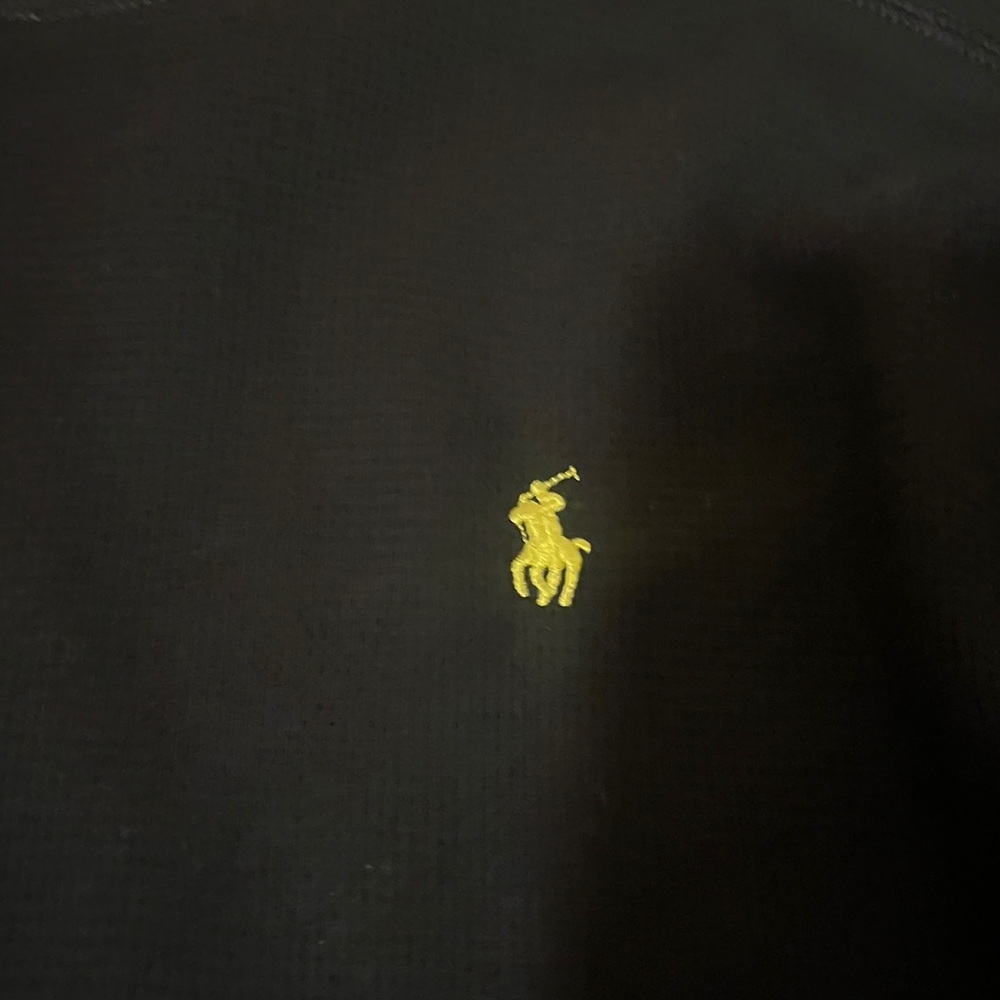 Polo Ralph Lauren Black Waffle Longsleeve Excellent Condition - Picture 4 of 4